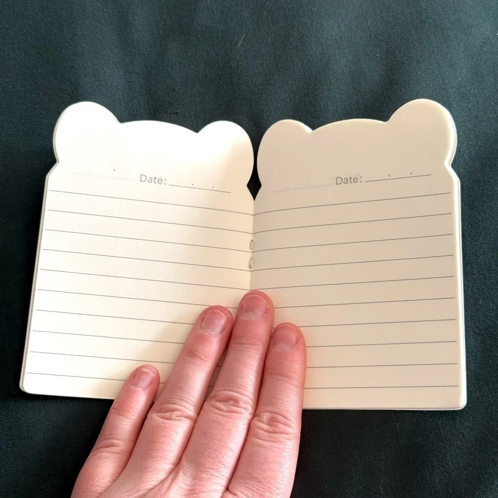 Cute My Melody & Kuromi at Beach Small Notebook-Sanrio- Great for taking notes